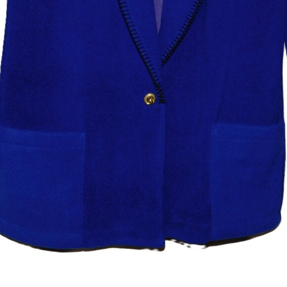 Raphael Lorenzo California Vintage Fleece Jacket Size Large - Picture 2 of 7